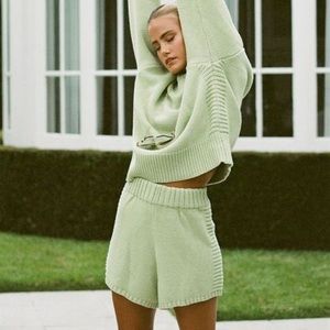 Ayva Knit Shorts Sabo Skirt NWT